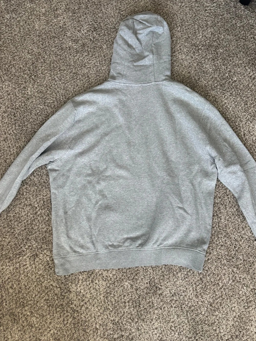 Nike Light Gray Hoodie and Joggers Sweat Set